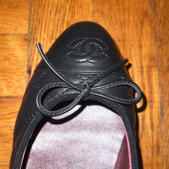 Chanel Leather Ballerina Flats new shoes without box or tag - Picture 2 of 3